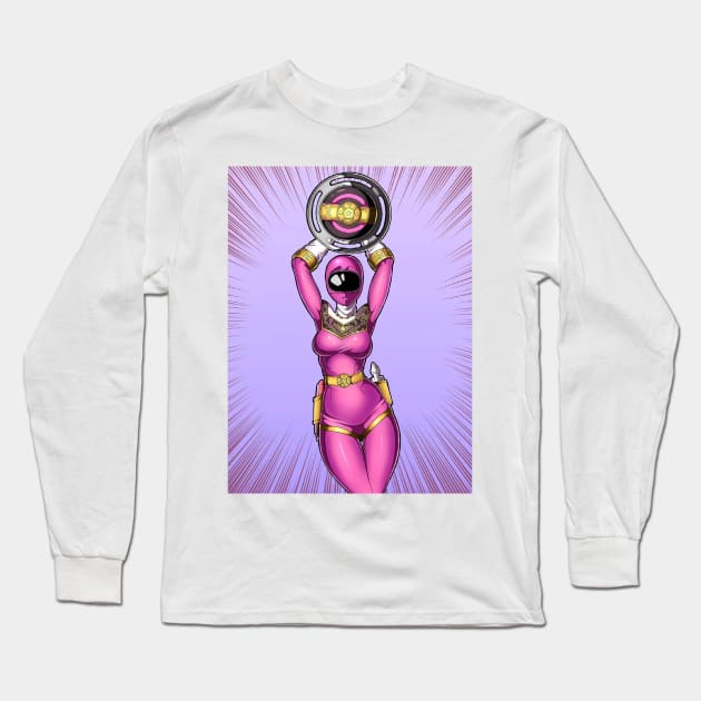 pink ragner Long Sleeve T-Shirt by fancy ghost